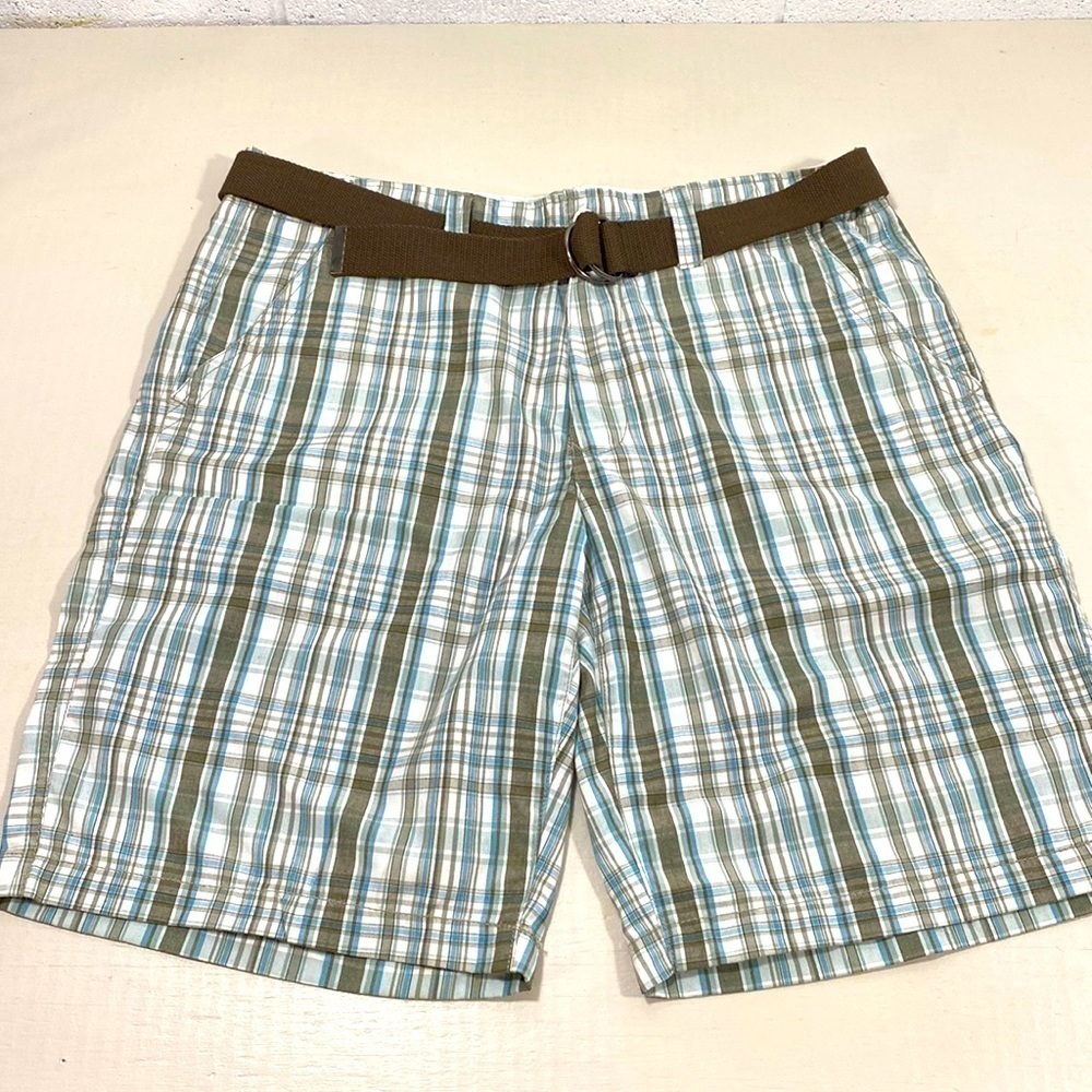 NWT Moto Bermuda style plaid golf shorts​​​​​​​​​​​​​​​​